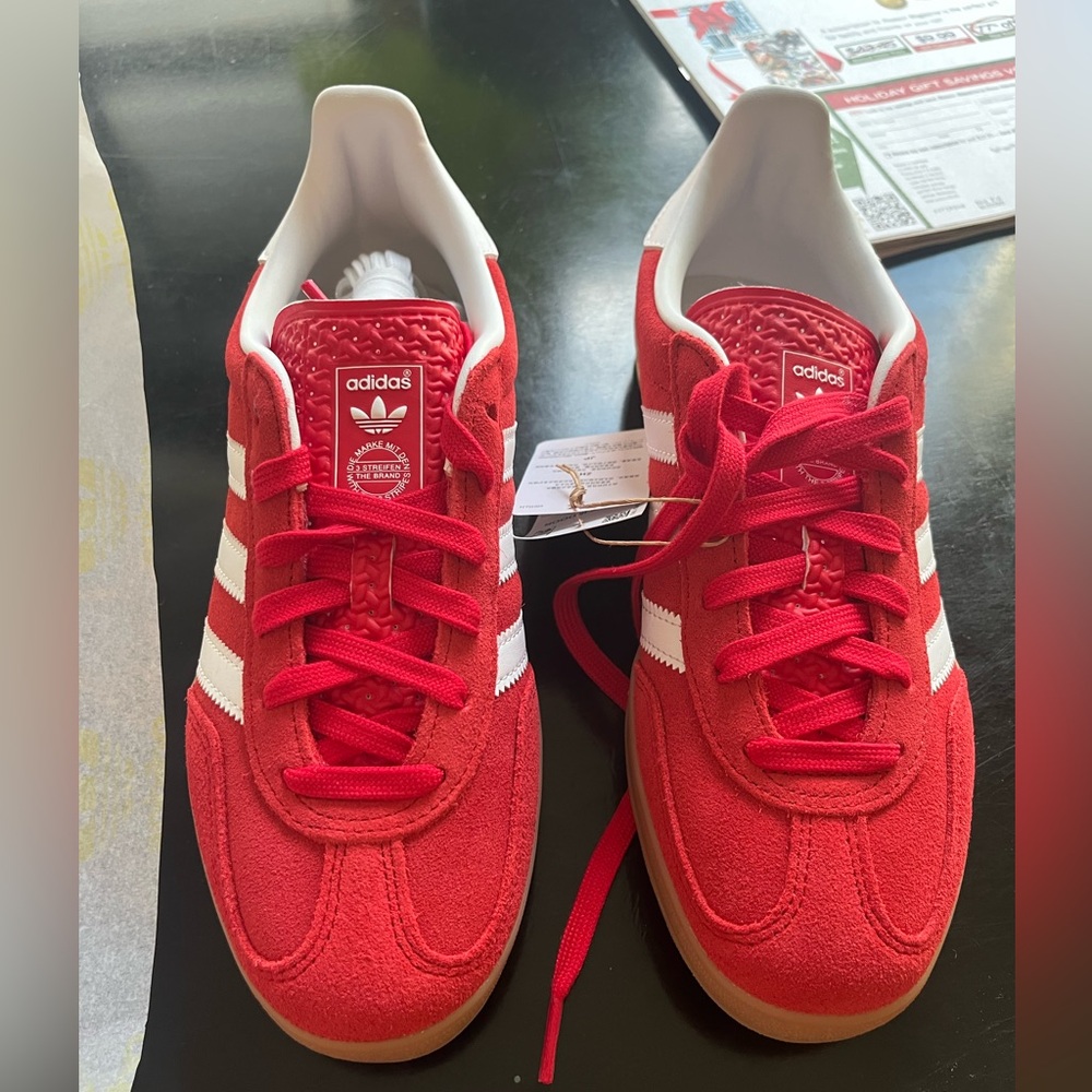 Adidas Indoor Gazelle Red Shoes